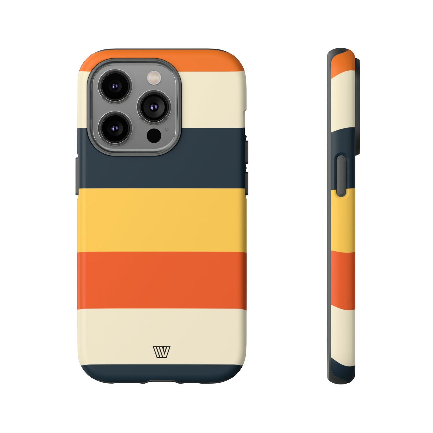 BEACH SUNSET STRIPES | Tough Phone Case