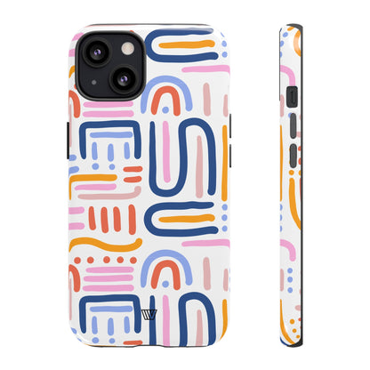 MEMPHIS BOLD LINES | Tough Phone Case