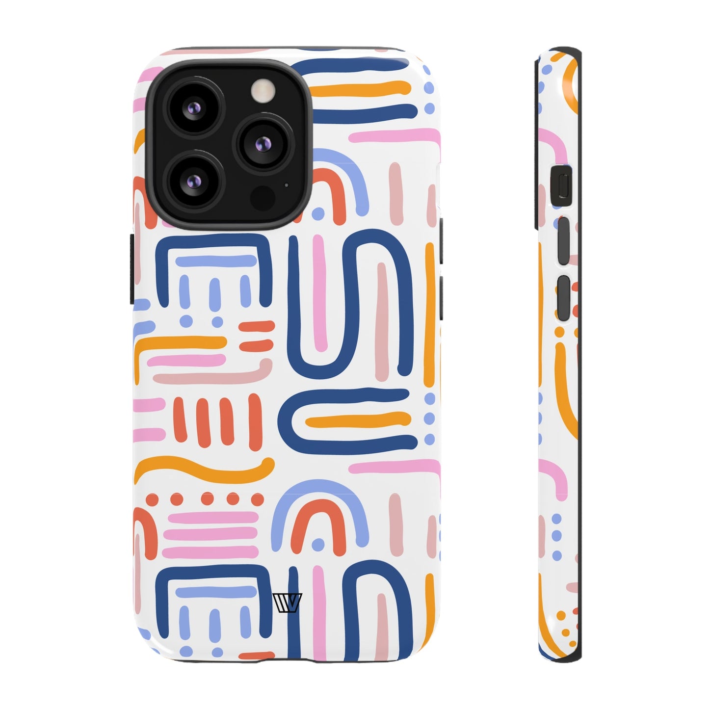 MEMPHIS BOLD LINES | Tough Phone Case