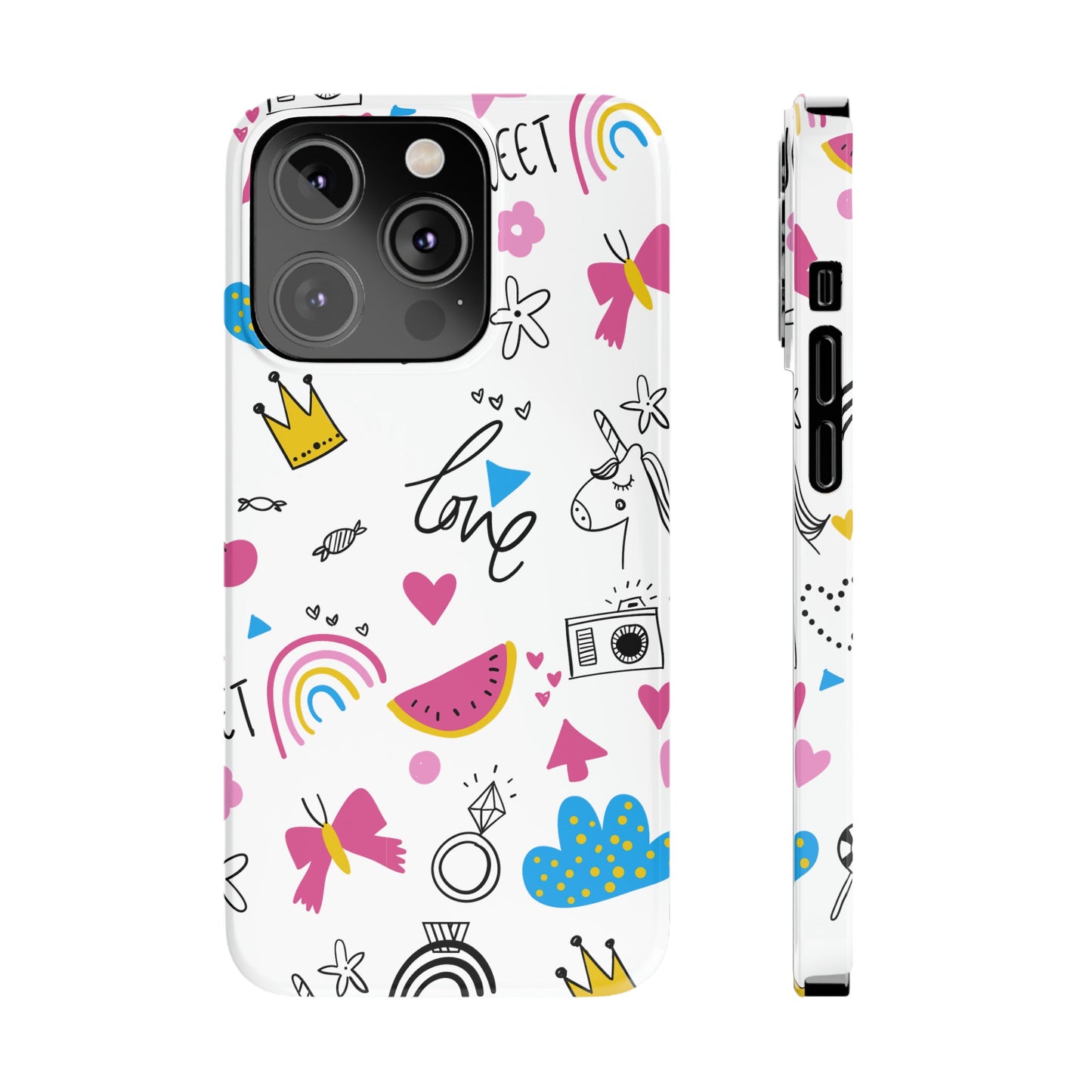 SWEET LOVE | Slim iPhone Case