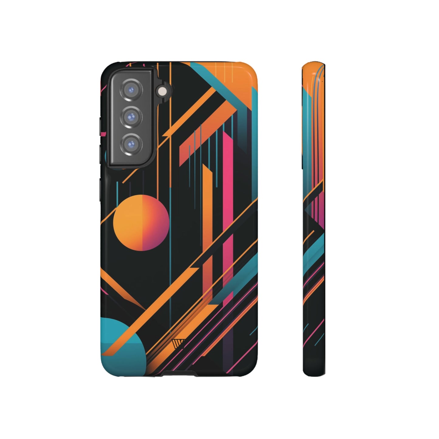 BOLD RETRO LINES | Tough Phone Case