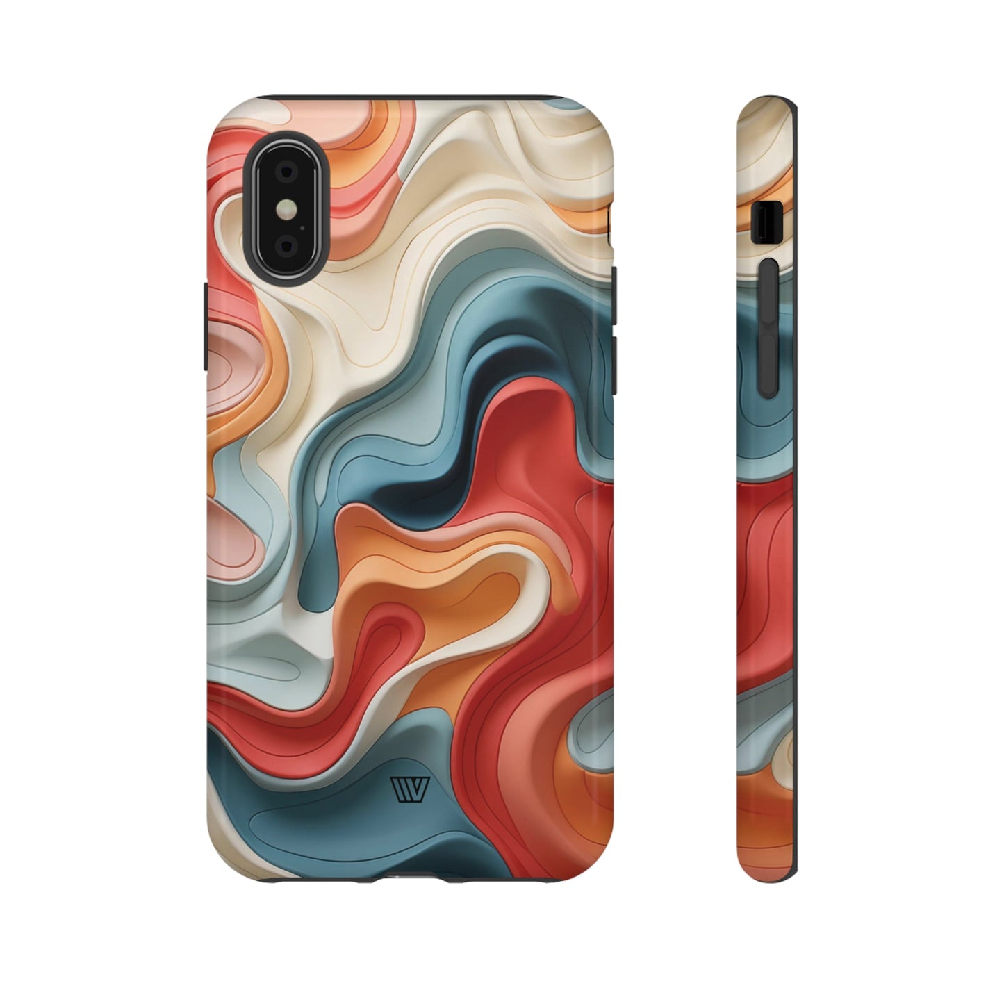 3D COLORFUL CLAY | Tough Phone Case