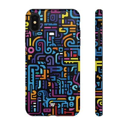 ABSTRACT DOODLE #1 | Tough Phone Case