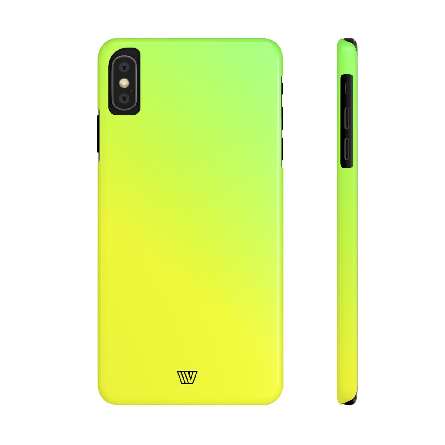 LEMON LIME NEON | Slim iPhone Case