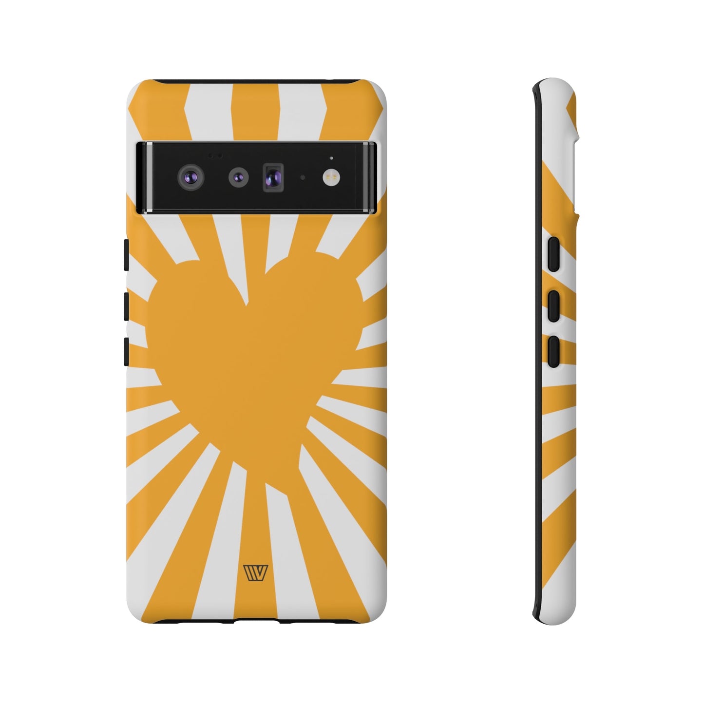 HEART SUN RAYS | Tough Phone Case