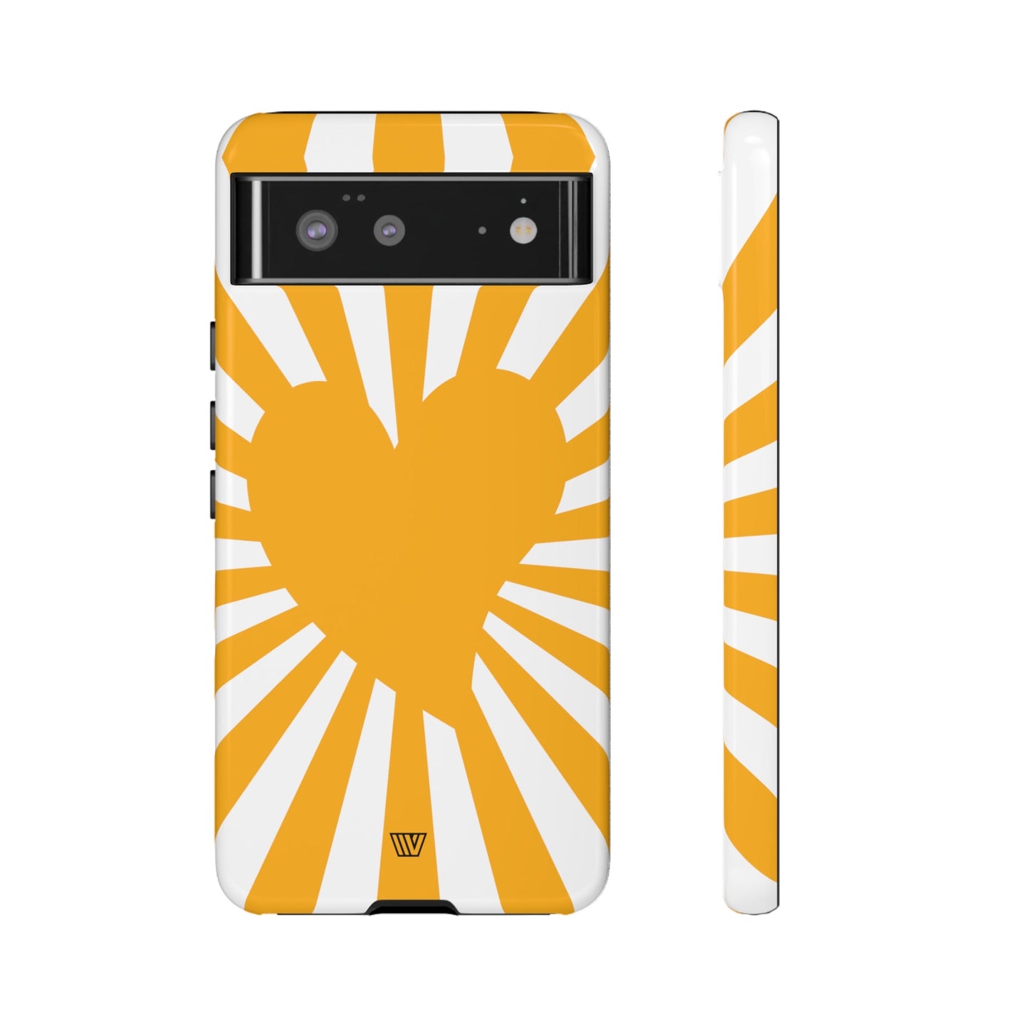 HEART SUN RAYS | Tough Phone Case