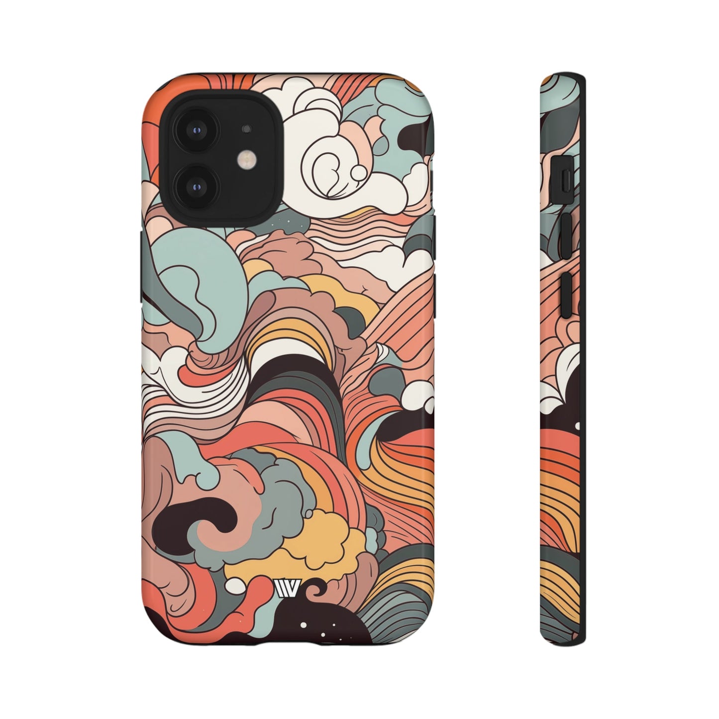 ABSTRACT DOODLE CLOUDS | Tough Phone Case