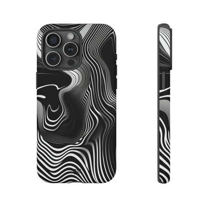 ABSTRACT ZEBRA STRIPES | Tough Phone Case