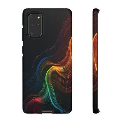 COLORFUL ABSTRACT LINES | Tough Phone Case