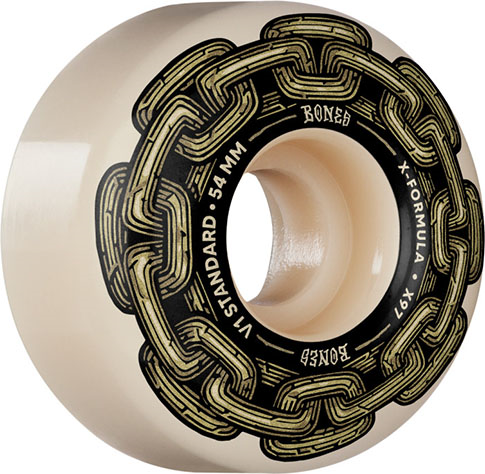 Bones X Formula Gold Chain V1 54mm 97a Wheels