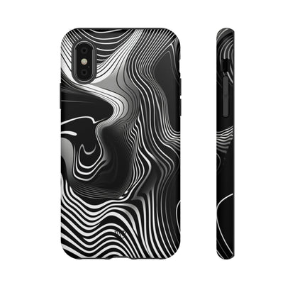 ABSTRACT ZEBRA STRIPES | Tough Phone Case