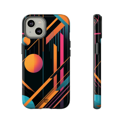 BOLD RETRO LINES | Tough Phone Case