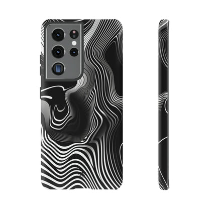 ABSTRACT ZEBRA STRIPES | Tough Phone Case