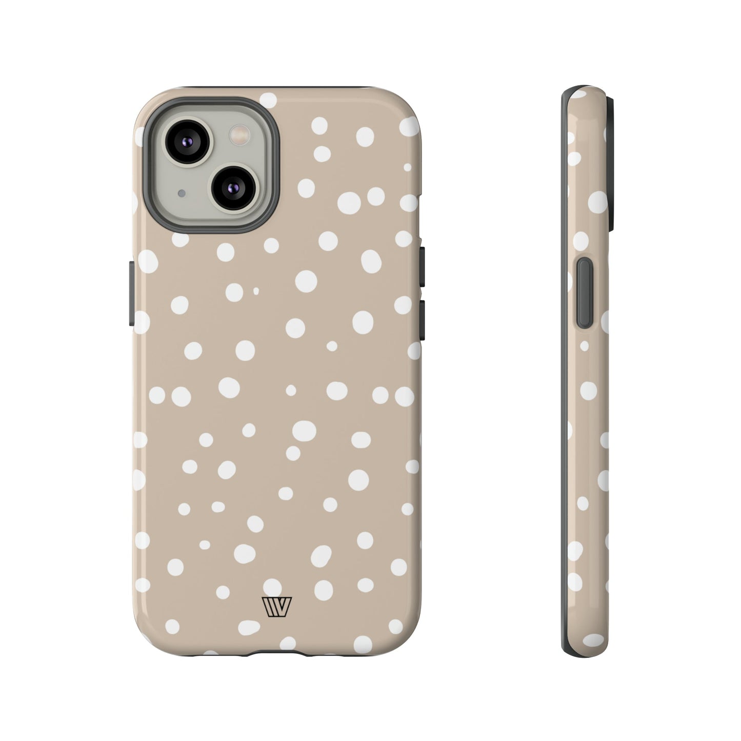 BEIGE DOTS | Tough Phone Case