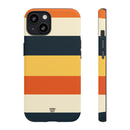 BEACH SUNSET STRIPES | Tough Phone Case