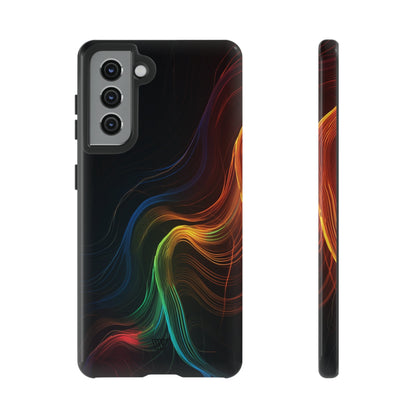 COLORFUL ABSTRACT LINES | Tough Phone Case