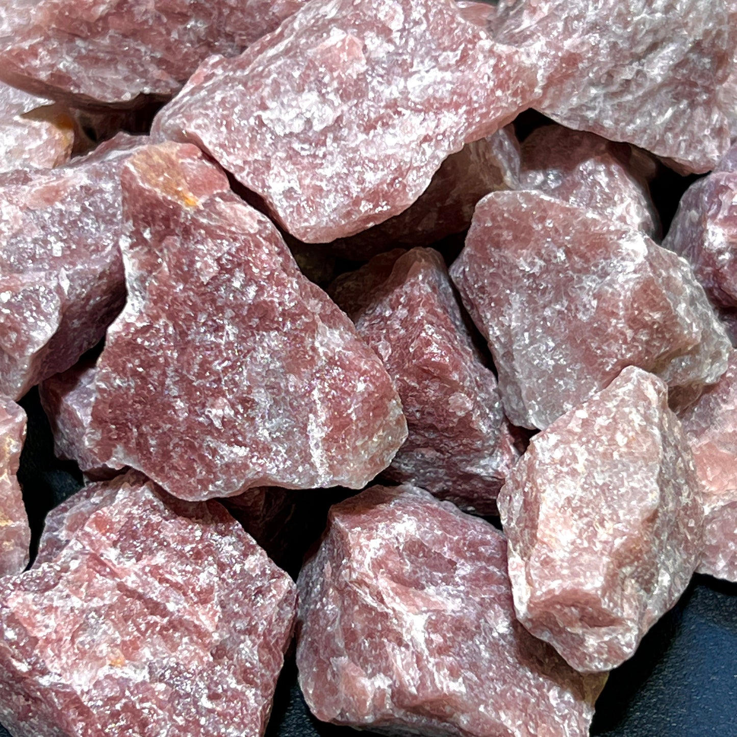 Morganite Quartz Rough (1 LB) One Pound Bulk Wholesale Lot Raw Natural Gemstones Healing Crystals And Stones