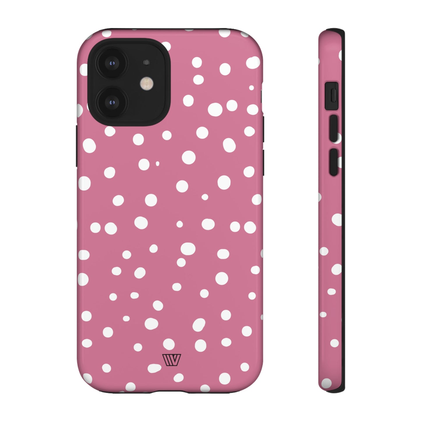 BLUSH RED DOTS | Tough Phone Case