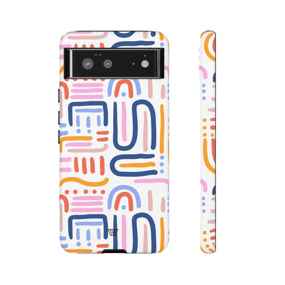 MEMPHIS BOLD LINES | Tough Phone Case