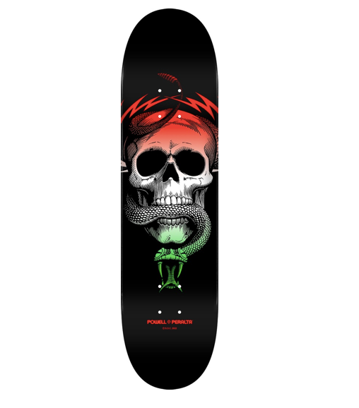 Powell Peralta McGill Green Fade Skull and Snake Deck 8.5