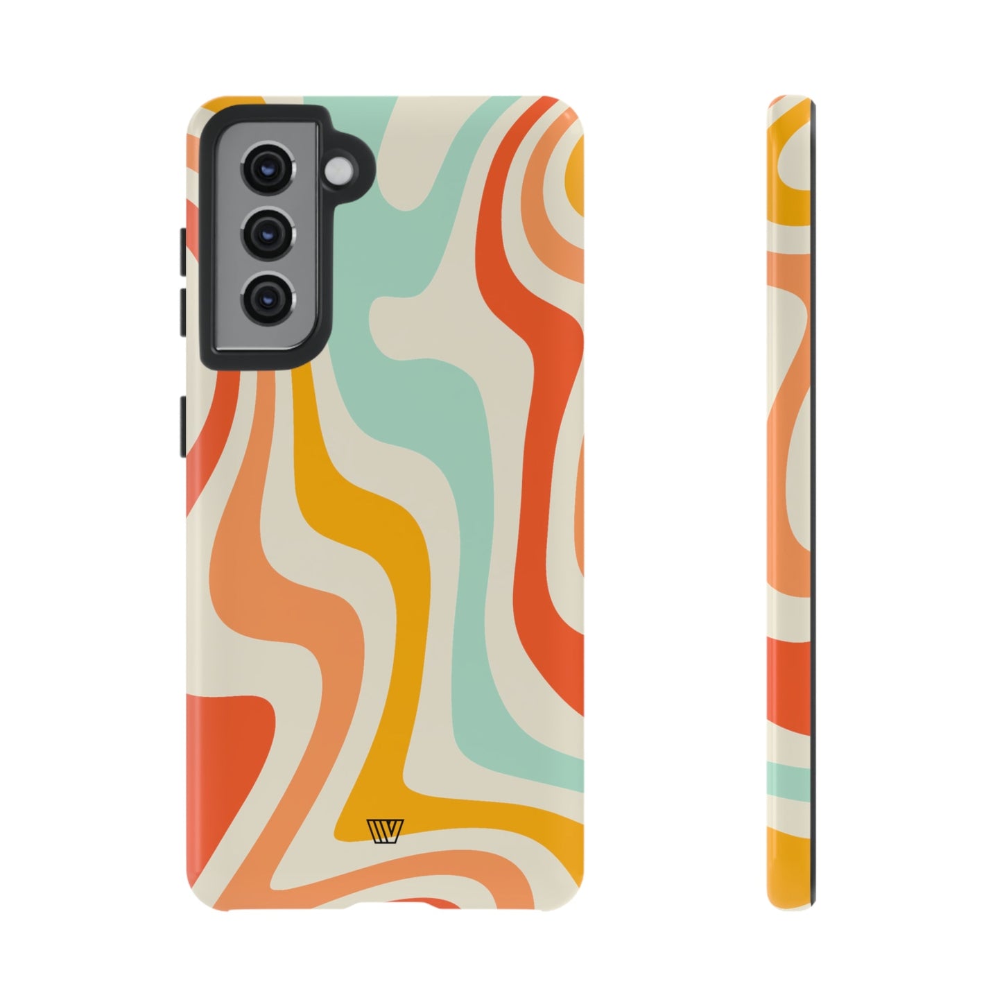 RETRO GROOVY SWIRLS | Tough Phone Case