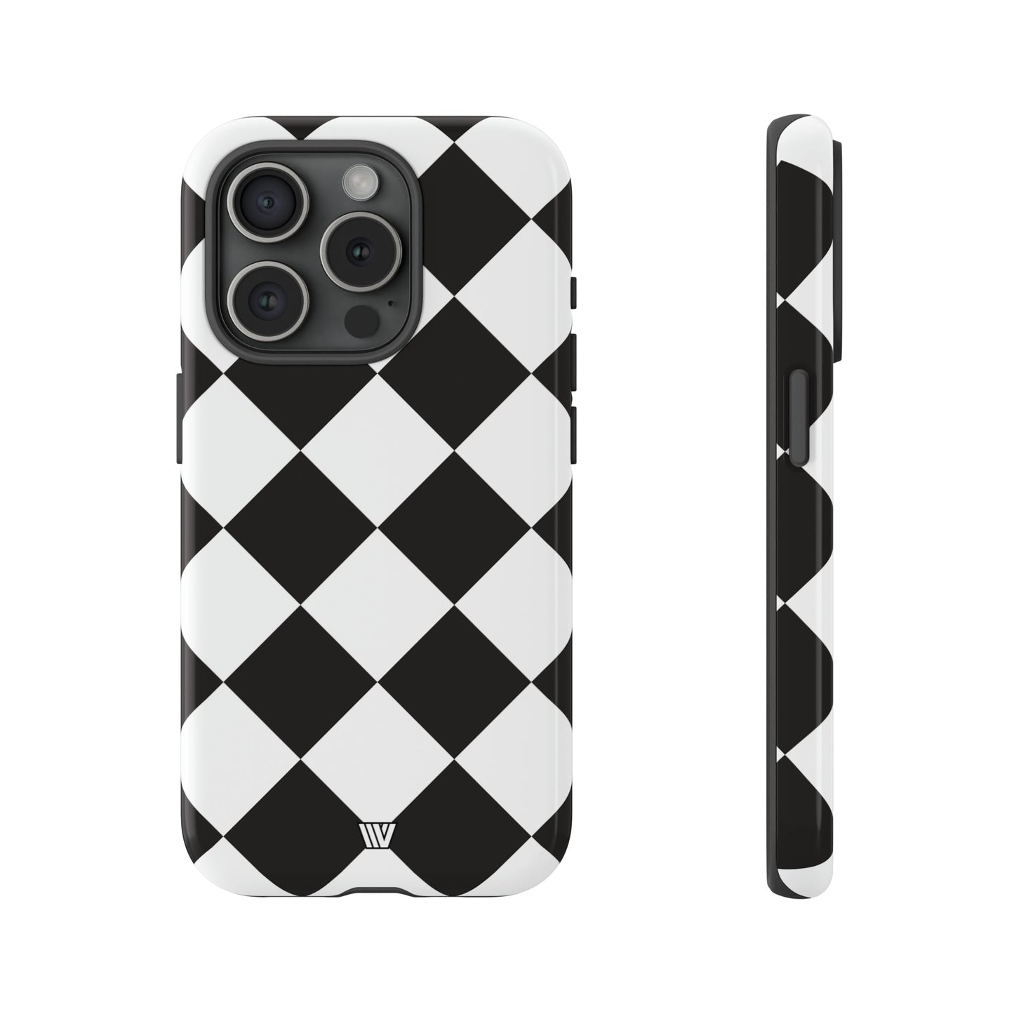 BLACK & WHITE DIAMOND | Tough Phone Case