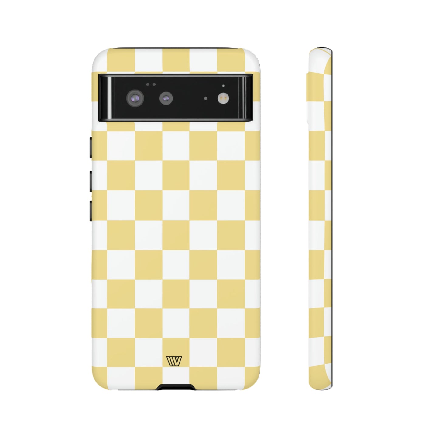 BANANA YELLOW CHECKERBOARD | Tough Phone Case