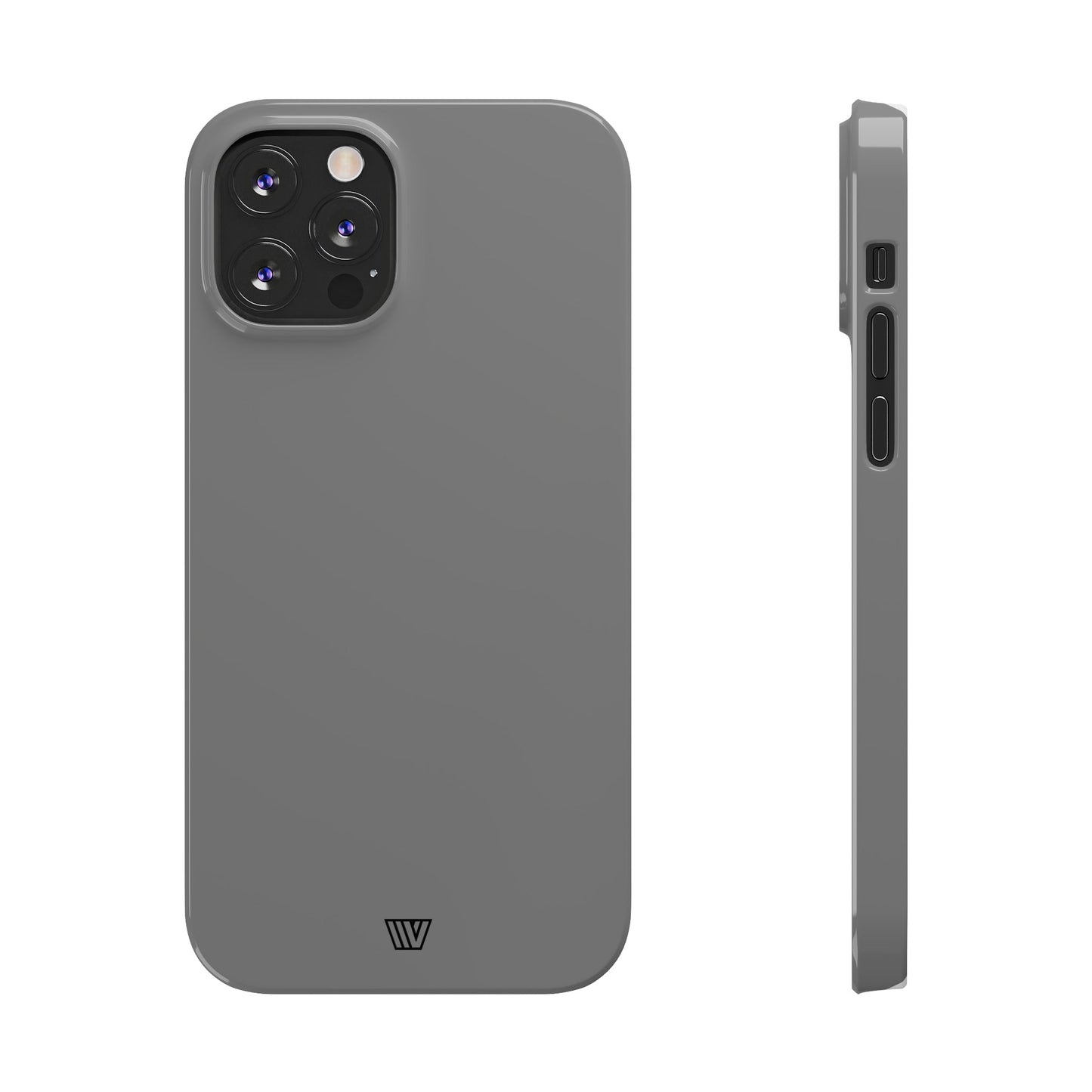 SOLID GRAY | Slim iPhone Case