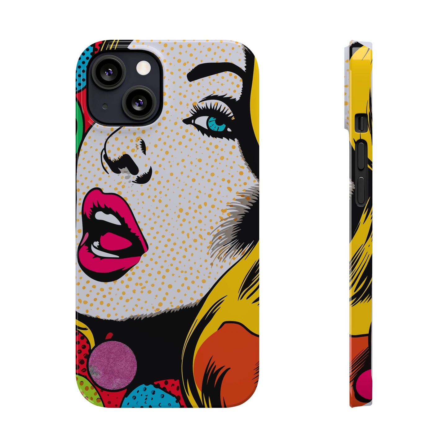 POP ART FACE | Slim iPhone Case