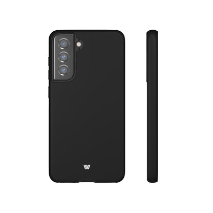 JET BLACK | Tough Phone Case