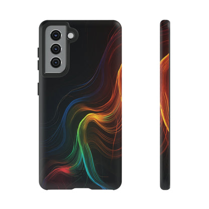 COLORFUL ABSTRACT LINES | Tough Phone Case