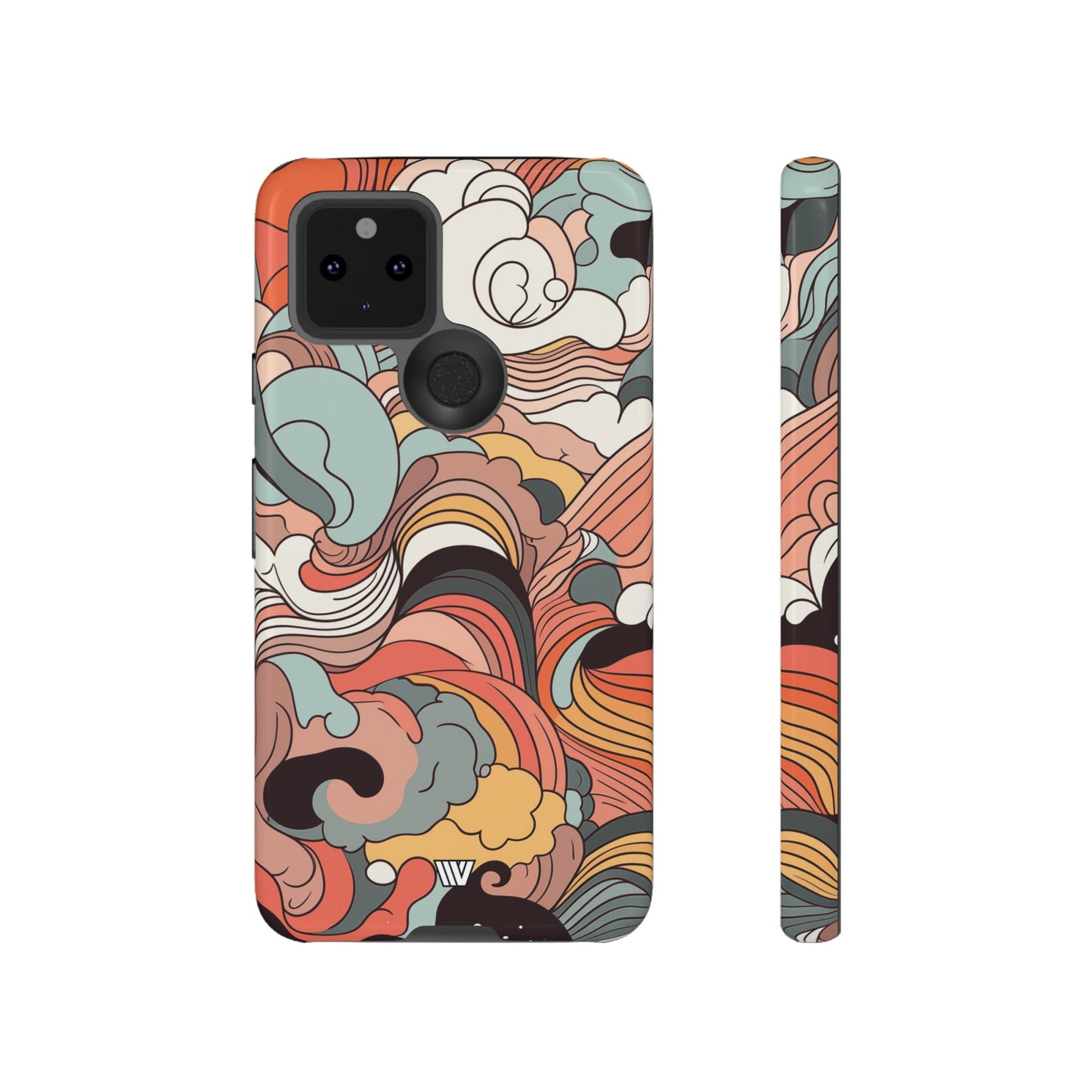 ABSTRACT DOODLE CLOUDS | Tough Phone Case