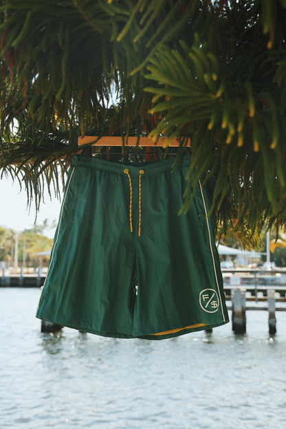 MOTION Nylon Shorts (Green)