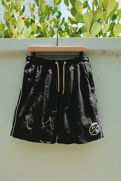 MOTION Nylon Shorts (Black)