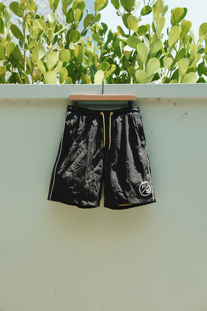 MOTION Nylon Shorts (Black)