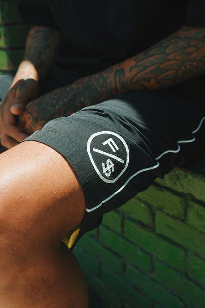 MOTION Nylon Shorts (Black)