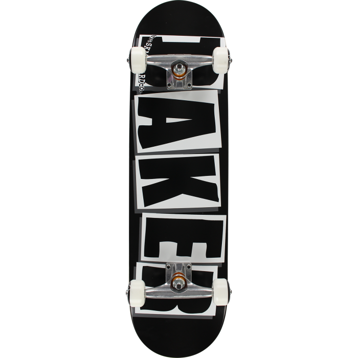 Baker Brand Logo Black/ White Complete Skateboard 8.25