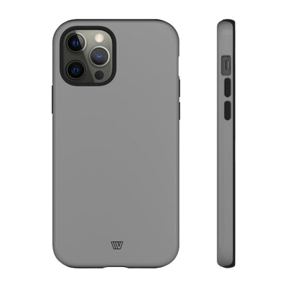 SOLID GRAY | Tough Phone Case