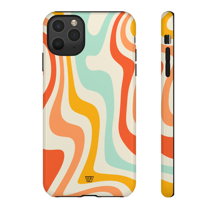 RETRO GROOVY SWIRLS | Tough Phone Case