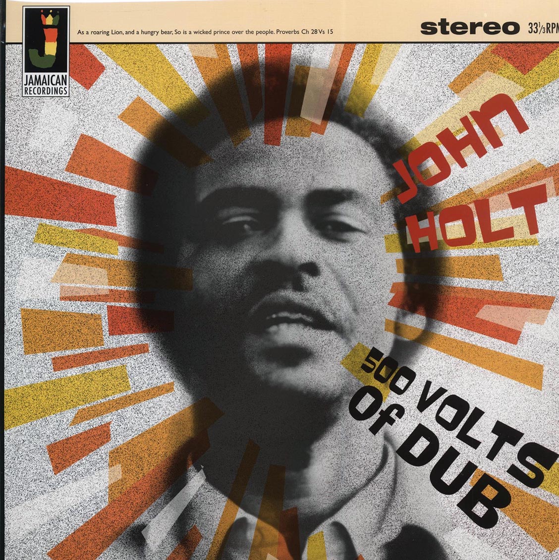 John Holt - 500 Volts Of Dub (180g)