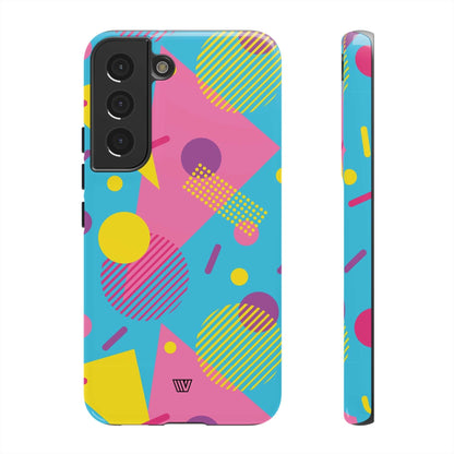 80s / 90s RETO PATTERN LIGHT BLUE | Tough Phone Case