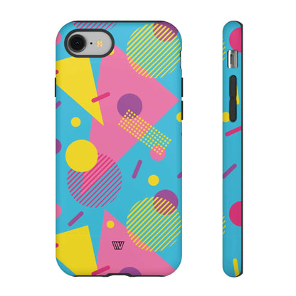 80s / 90s RETO PATTERN LIGHT BLUE | Tough Phone Case