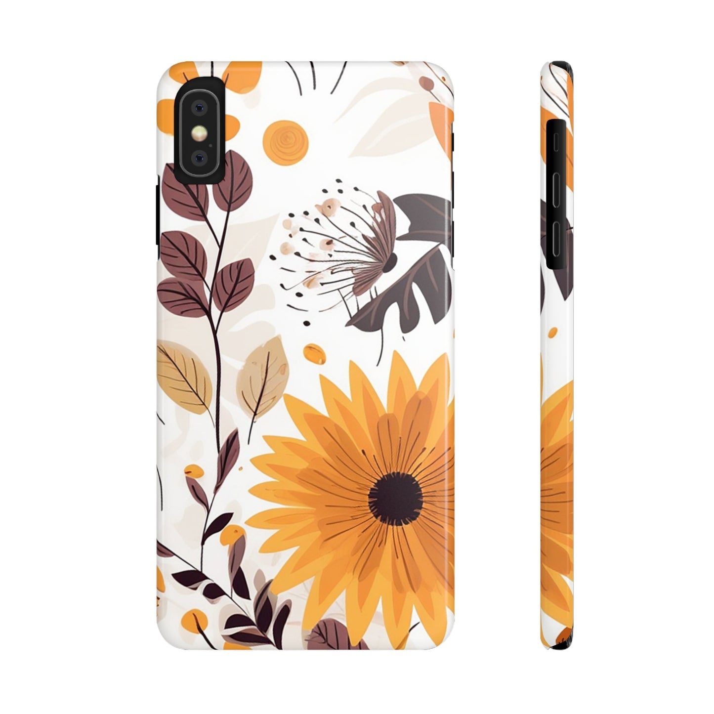 FALL FLOWERS | Slim iPhone Case