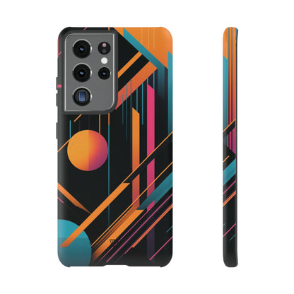 BOLD RETRO LINES | Tough Phone Case