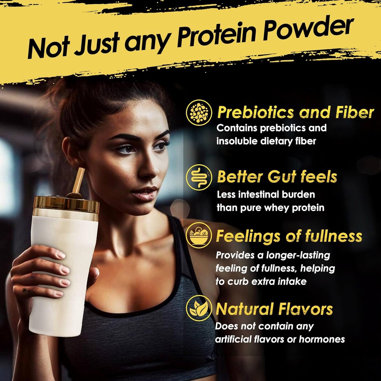 Isolate Whey Protein Powder Vanilla, 25g Protein Low Carb Sugar-Free & Gluten-Free