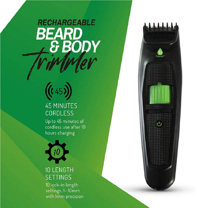 Rechargeable Beard And Body Trimmer