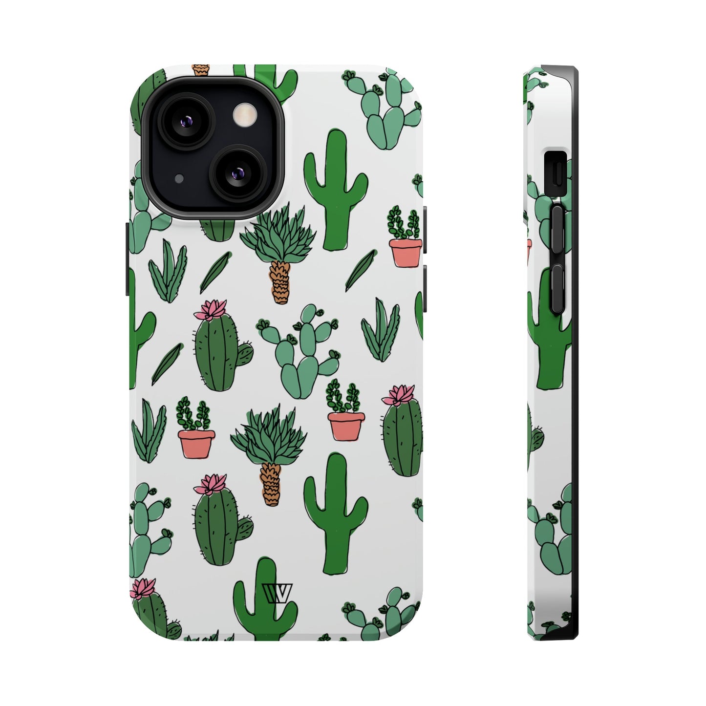 CACTUS DOODLES | MagSafe Tough iPhone Case