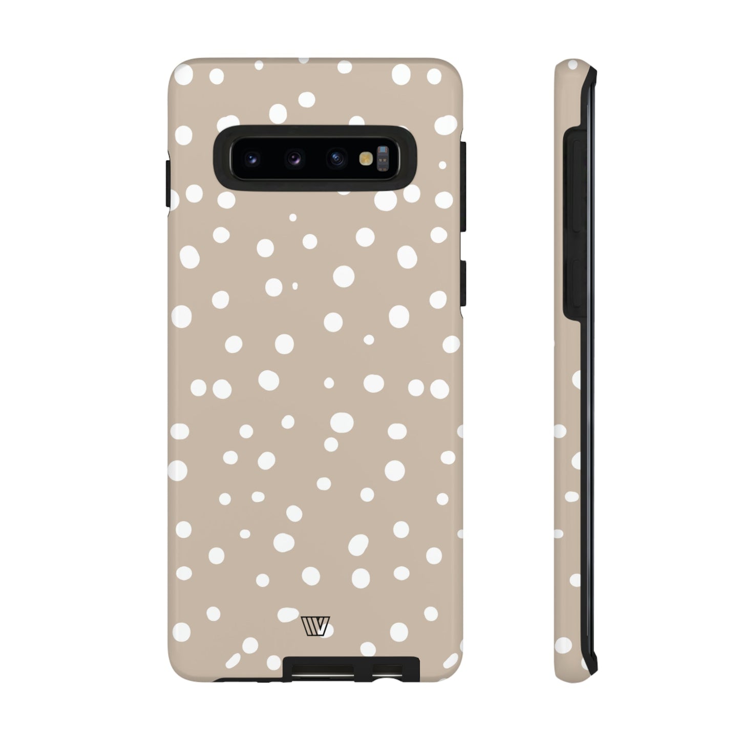 BEIGE DOTS | Tough Phone Case