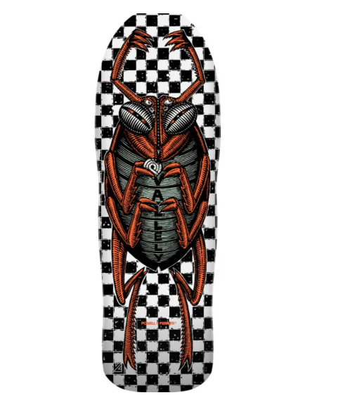 Powell Peralta Mike Vallely Bug Shaped 10.0x 30.25 Deck