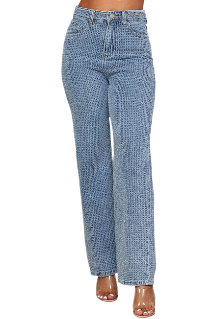 Chic Textured Denim